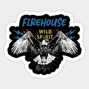 firehouse wild spirit Sticker